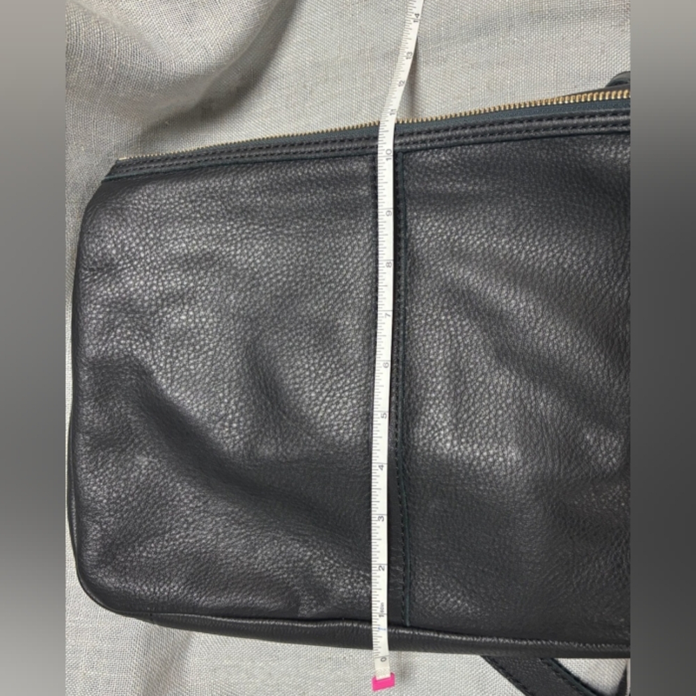 Fossil Erin Cowprint Fold Over Brossbody Bag - image 7